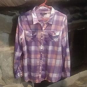 Relativity flannel shirt.  L